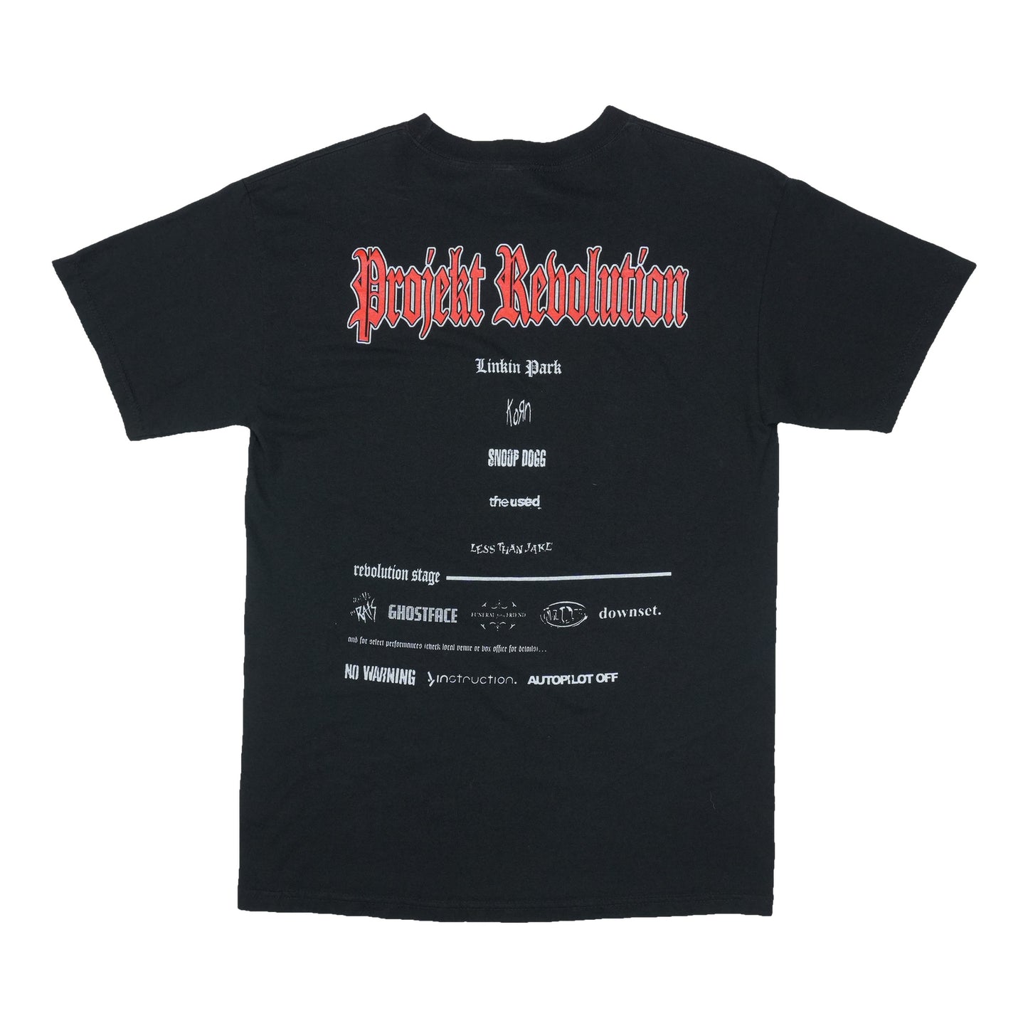 2007 Projekt Revolution Tour Shirt