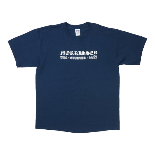 2007 Morrissey USA Summer Tour Local Crew Shirt