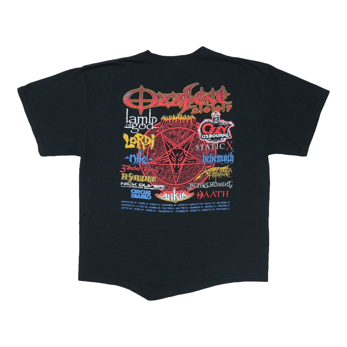 2007 Ozzfest Shirt