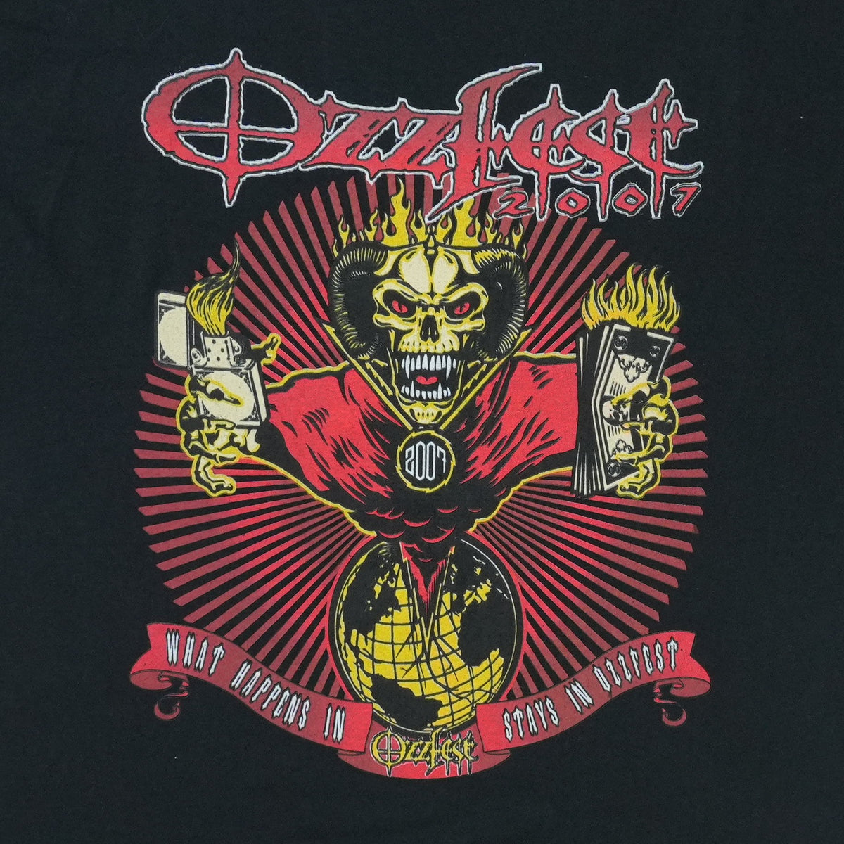 2007 Ozzfest Shirt