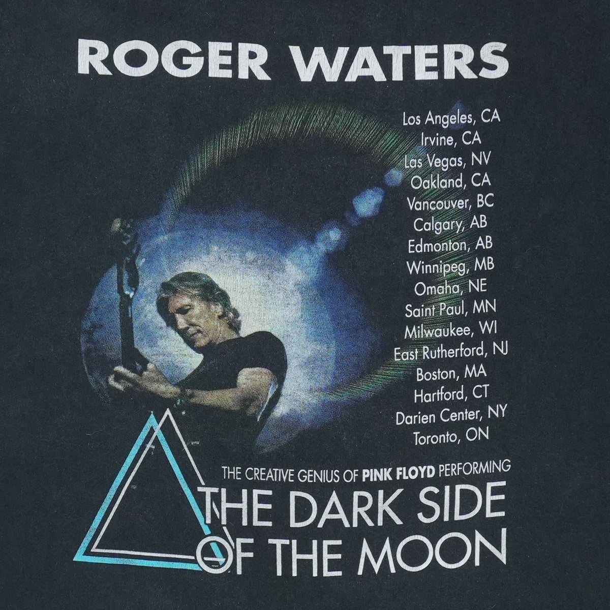 2007 Roger Waters The Dark Side of the Moon Tour Shirt