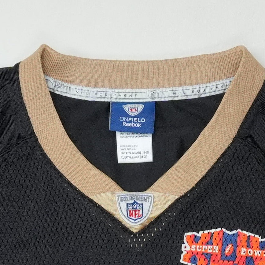 2010 Drew Brees New Orleans Saints Super Bowl XLIV Football Jersey