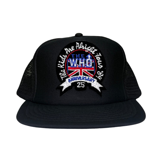 1989 The Who Kids Are Alright Tour Trucker Hat
