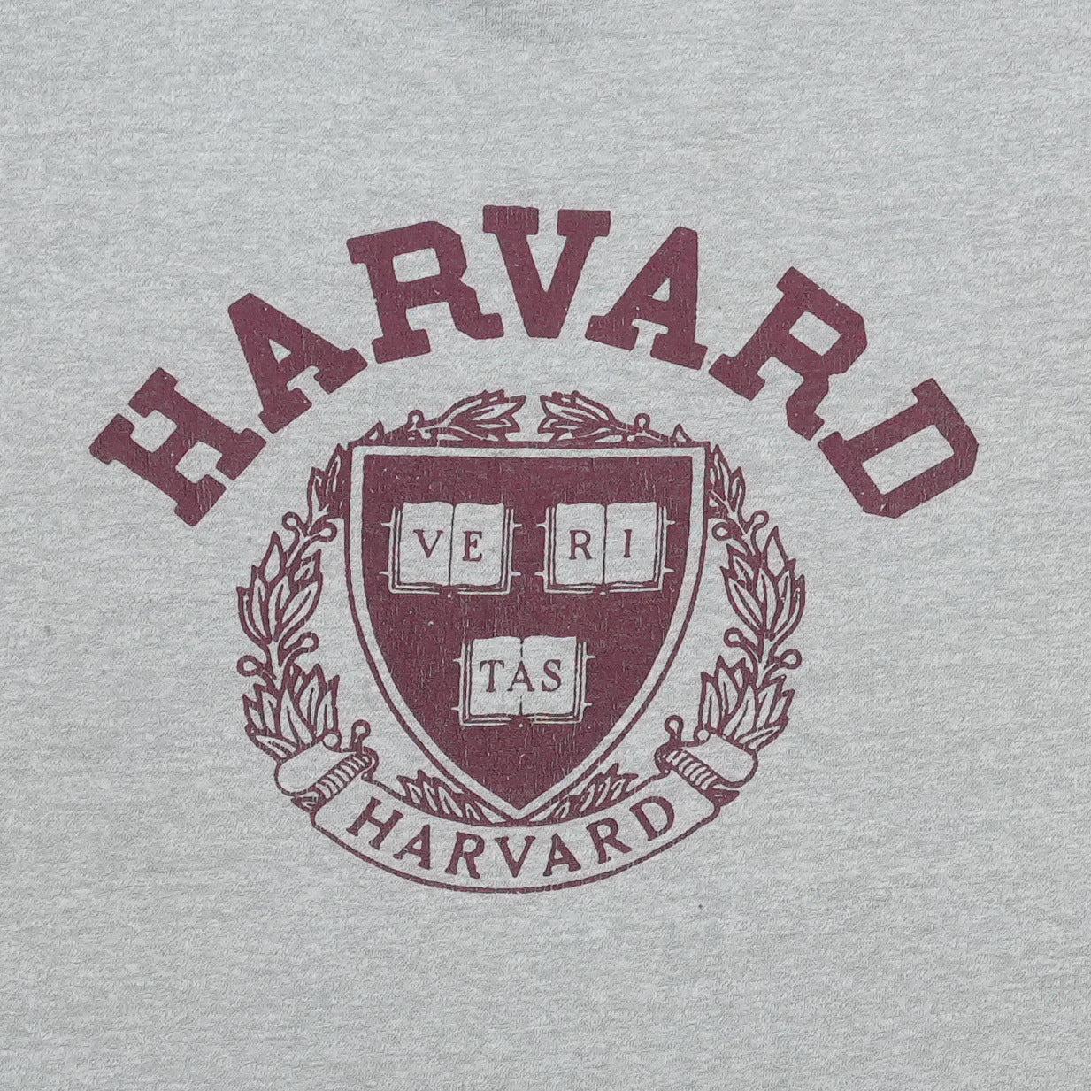 1980s Harvard University Shirt Front Graphic