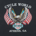 1992 Harley Davidson Take Hold of the Thunder ShirtBack Graphic