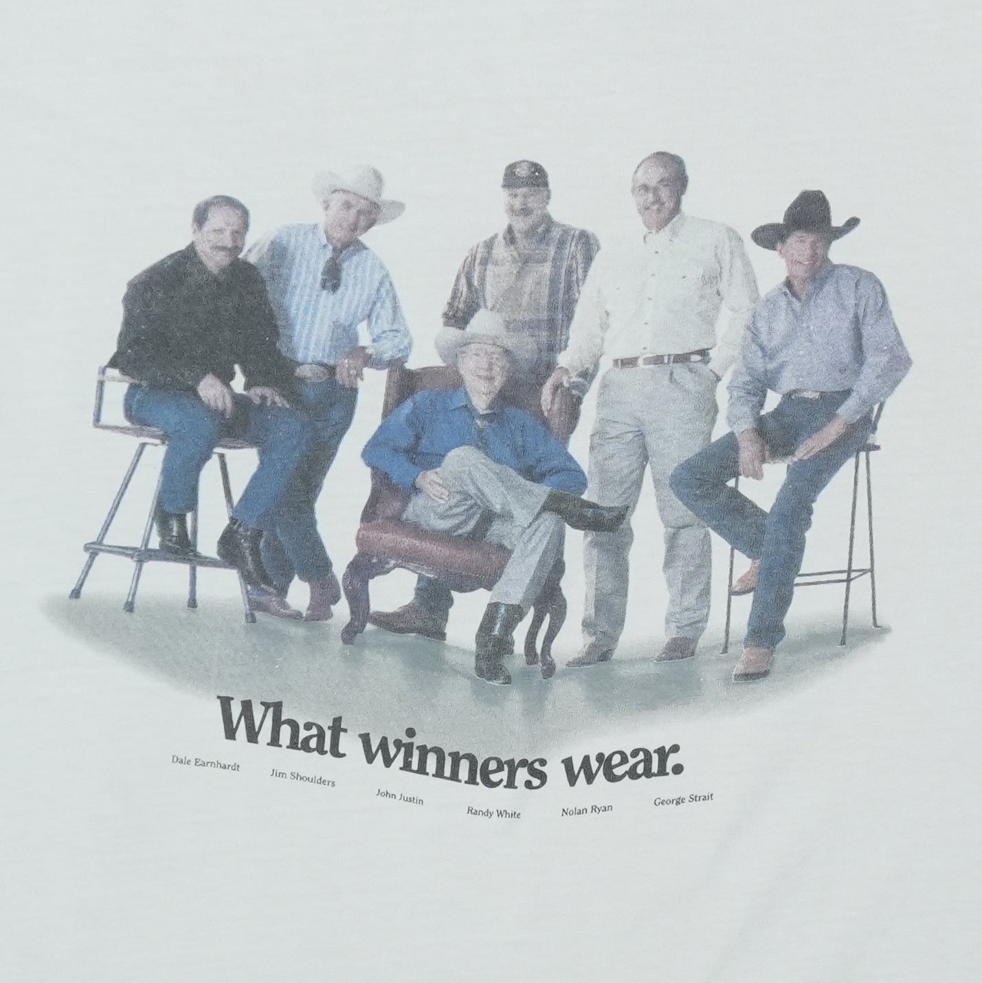 1990s Justin Boots What Winners Wear Shirt Detail 6