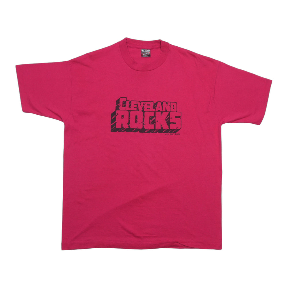 1980s Cleveland Rocks Shirt Front