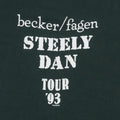 1993 Steely Dan Tour Shirt Back Graphic