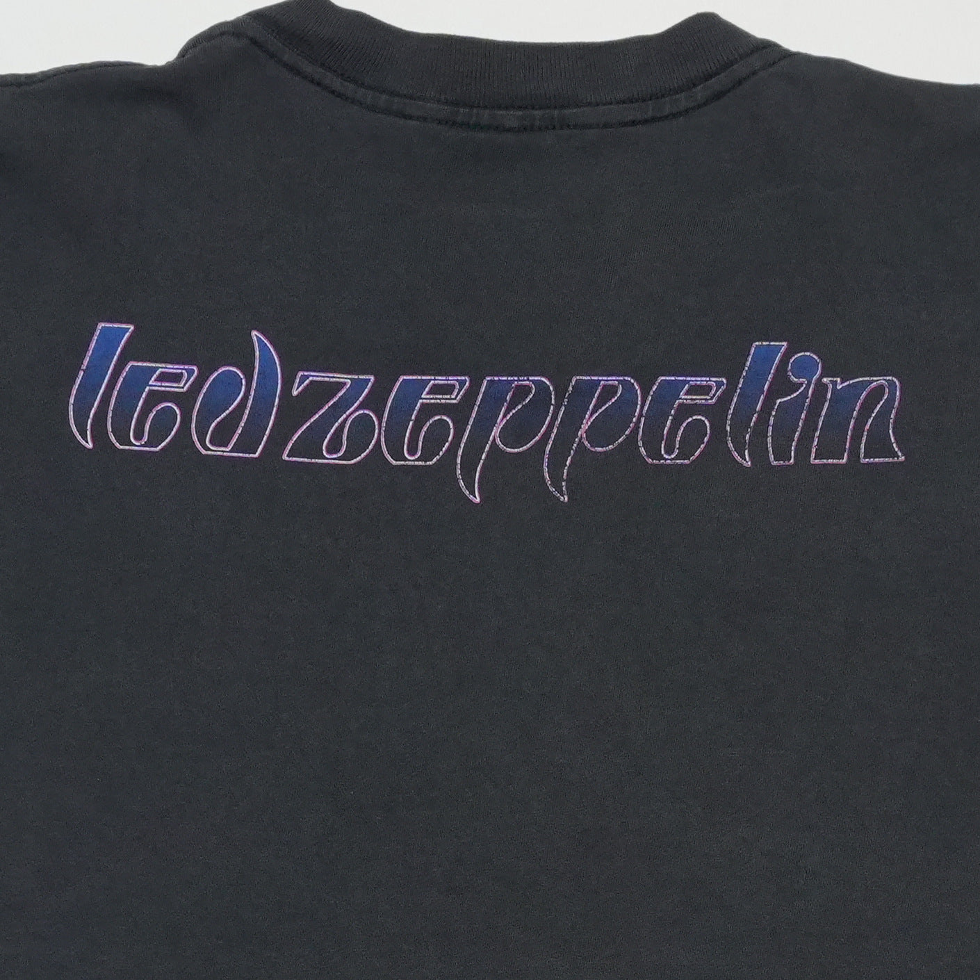 1994 Led Zeppelin Hand Of Flame Shirt Back Graphic