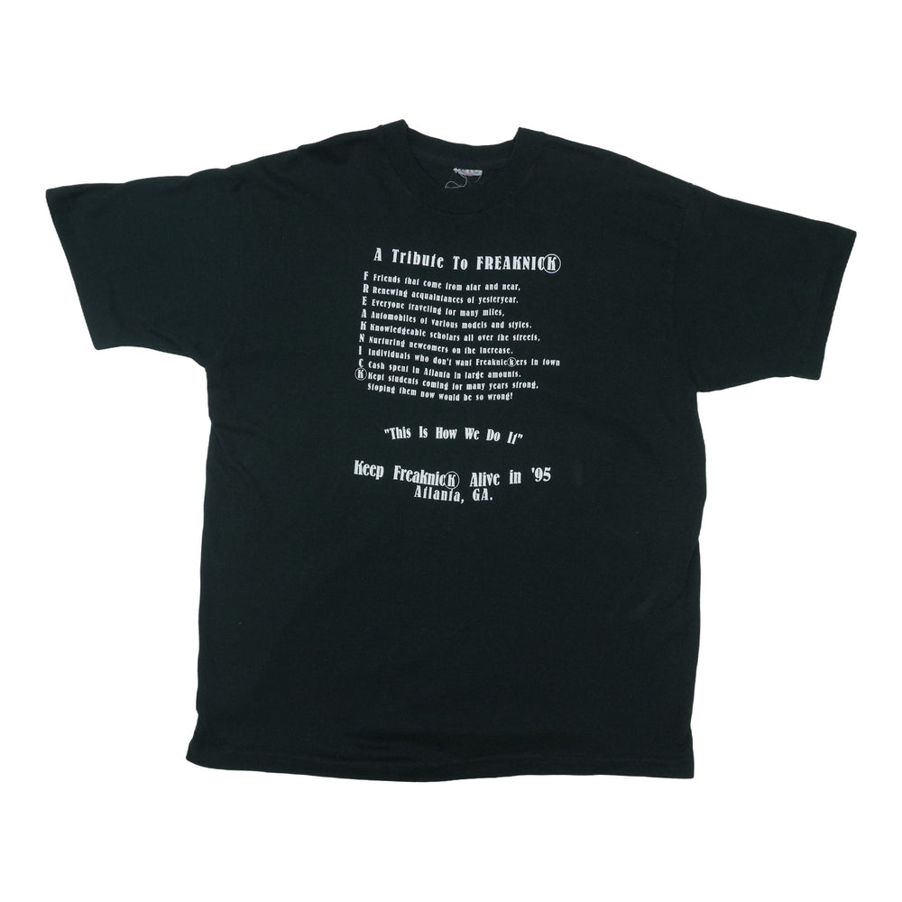 1995 Freaknik Atlanta Tribute Shirt Front