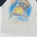 1983 Def Leppard Pyromania Tour Raglan Shirt Detail 3