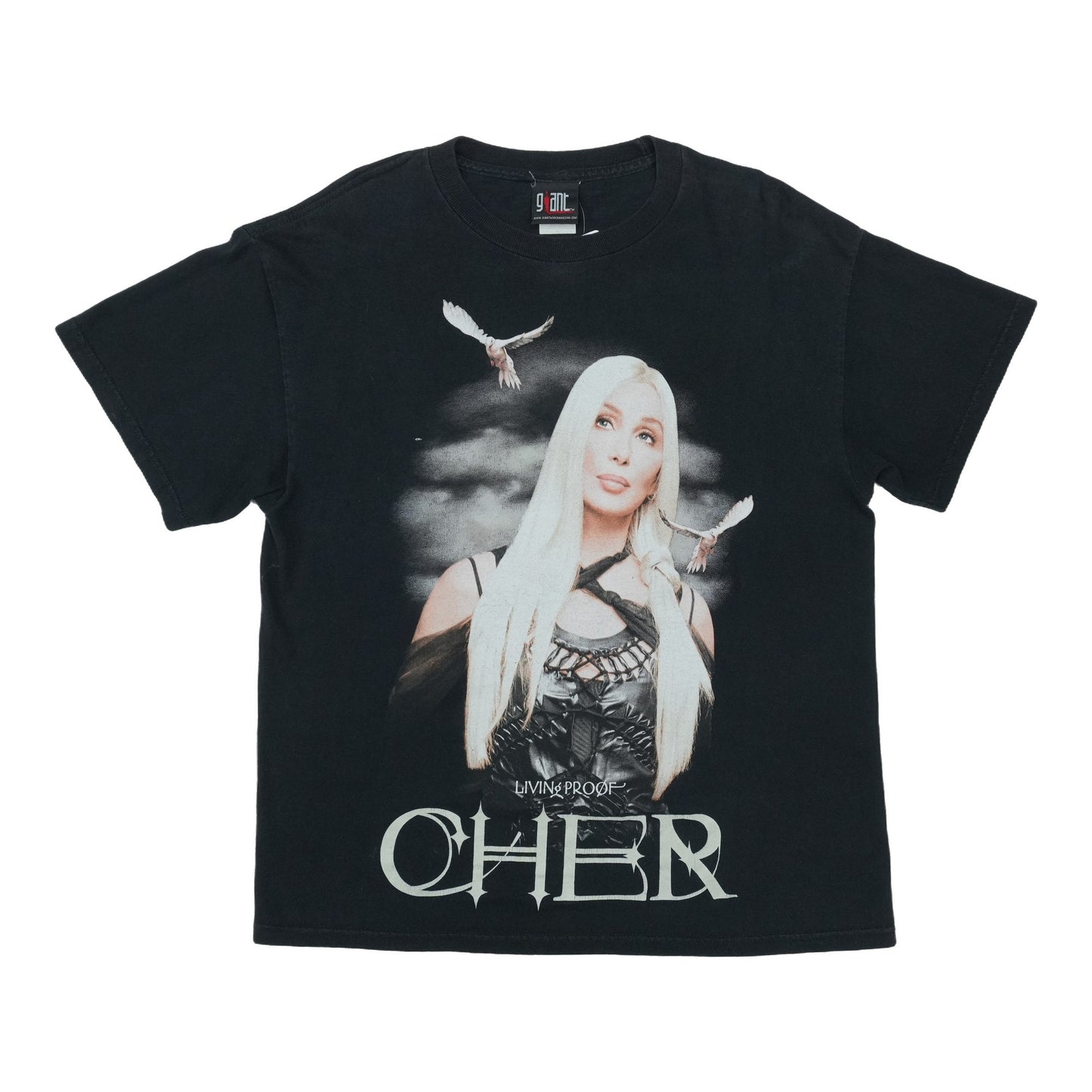 2003 Cher Living Proof Farewell Tour Shirt Front