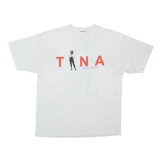 2000 Tina Turner Twenty Four Seven Tour Shirt Front