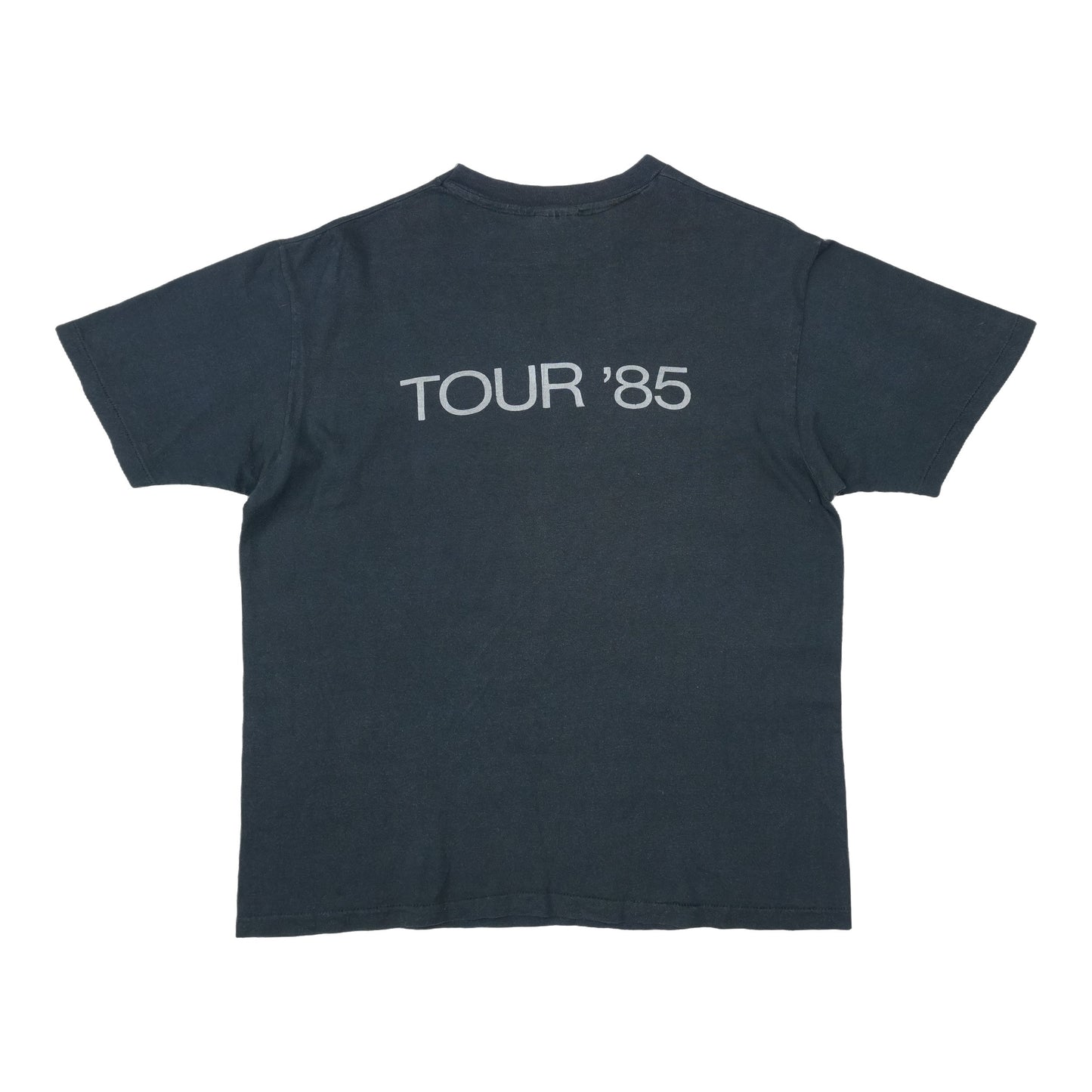 1985 Huey Lewis and the News Tour Shirt Back