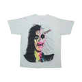 1989 Alice Cooper Half Face Skull Shirt Back