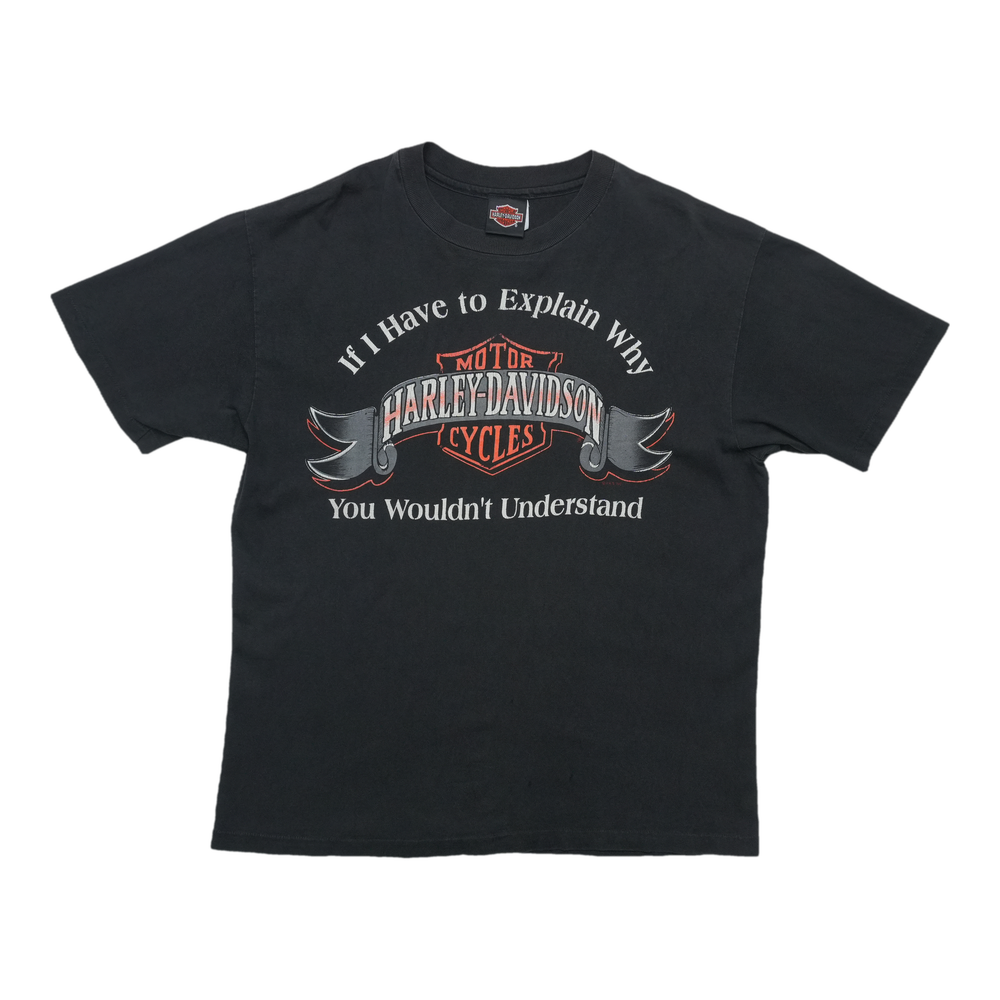 1993 Harley Davidson If I Have to Explain ShirtFront