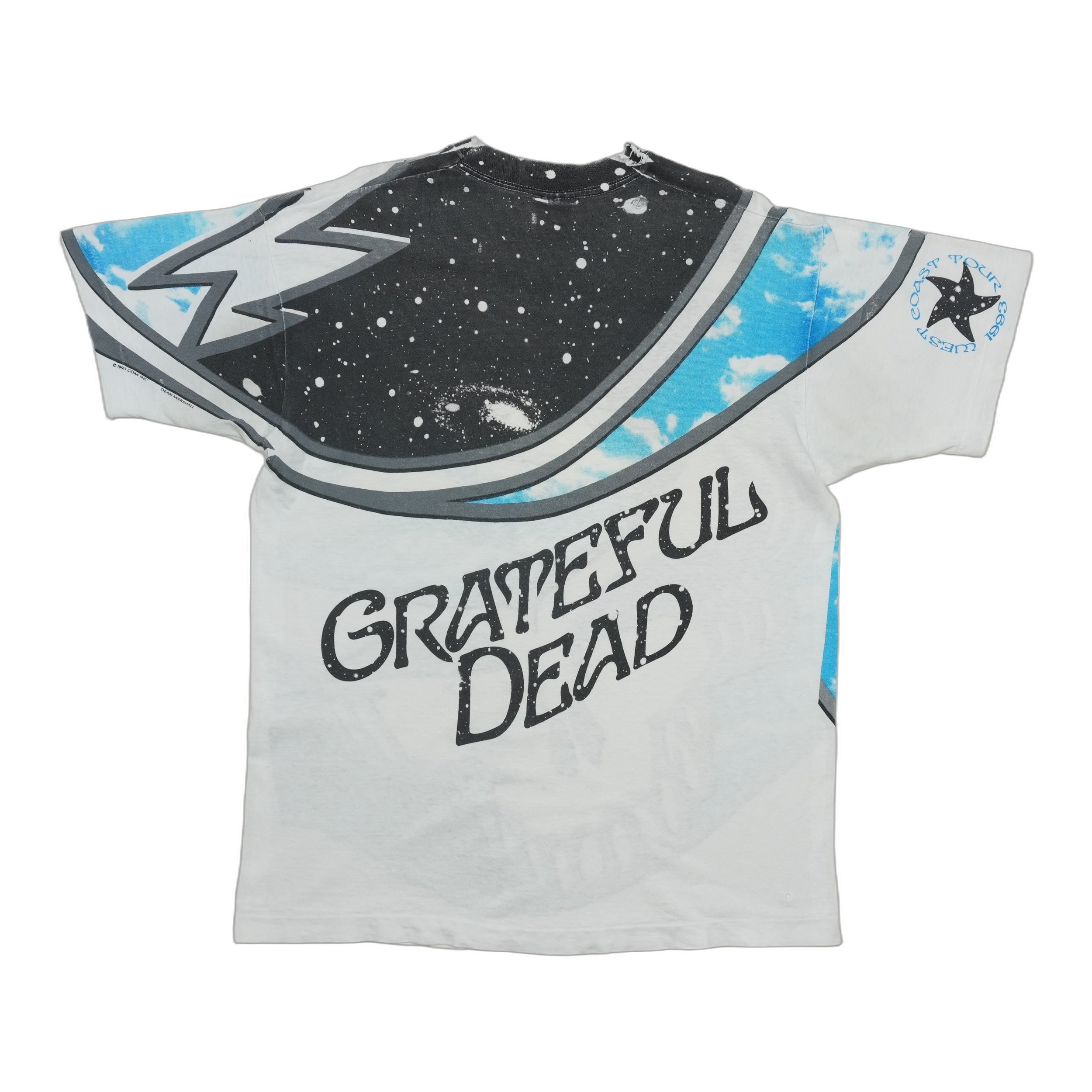 1993 Grateful Dead Steal Your Face All Over Print Shirt | WyCo Vintage