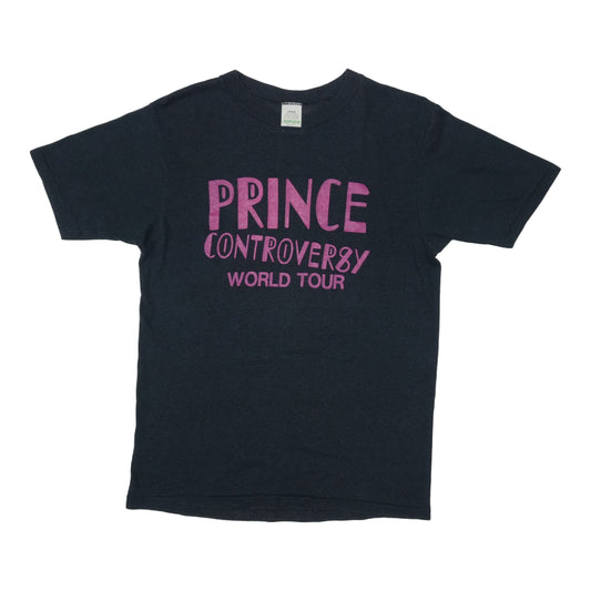 1981 Prince Controversy World Tour Shirt Front