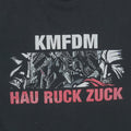 2006 KMFDM Hau Ruck Zuck USSA Tour Shirt Front Graphic