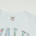 1980s Yale University Floral Sweatshirt Tag