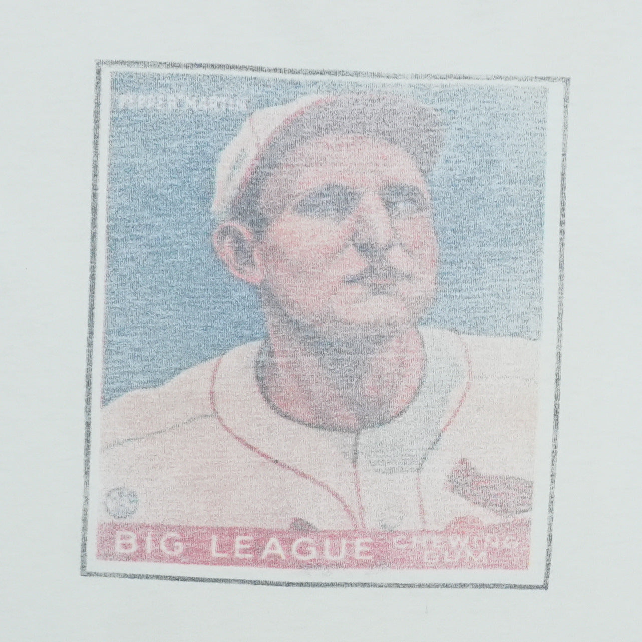 1990s Pepper Martin Big League Chewing Gum Baseball Card Shirt Front Graphic