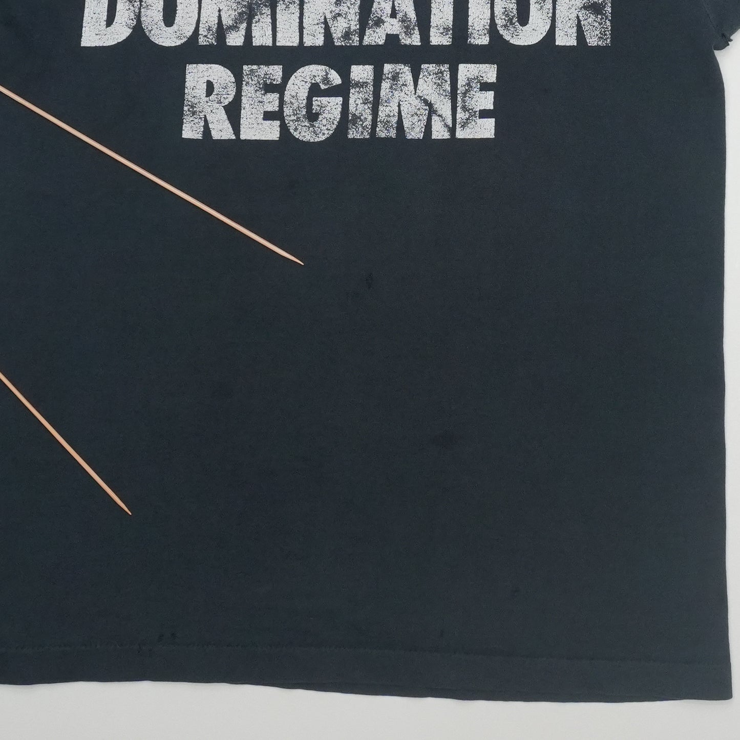 1990s Sub Pop World Domination Regime Shirt Detail 3