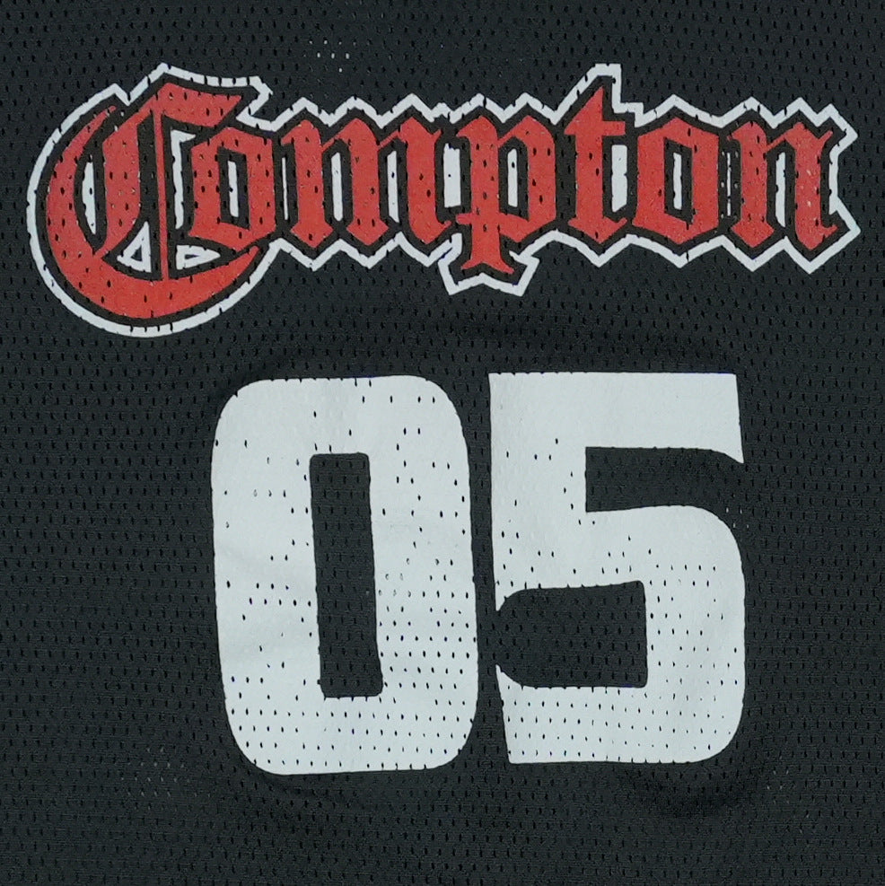 2000s The Game Compton Basketball Jersey Detail 2