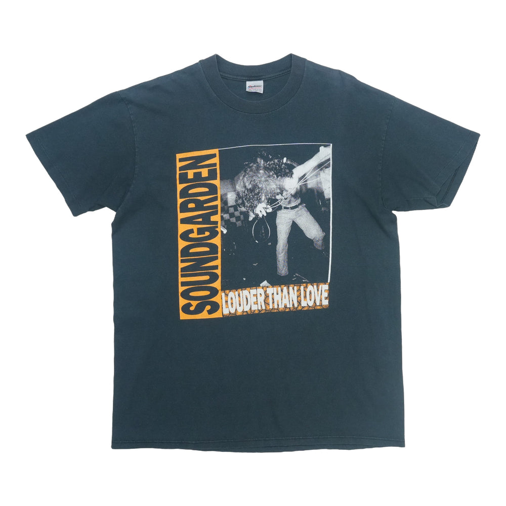 1989 Soundgarden Louder Than Love Buy Now Pray Later Shirt Front
