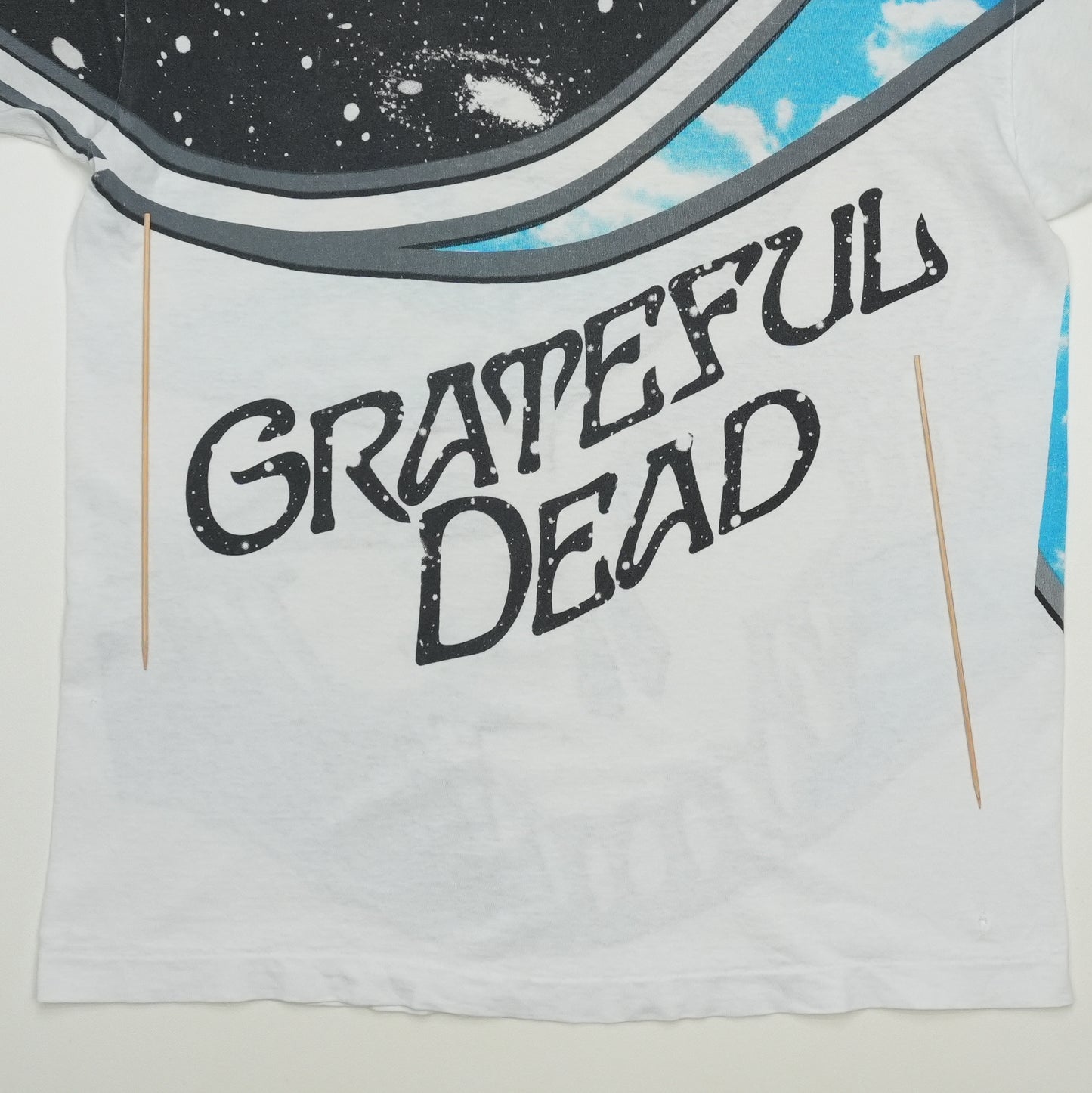 1993 Grateful Dead Steal Your Face All Over Print Shirt Back Graphic