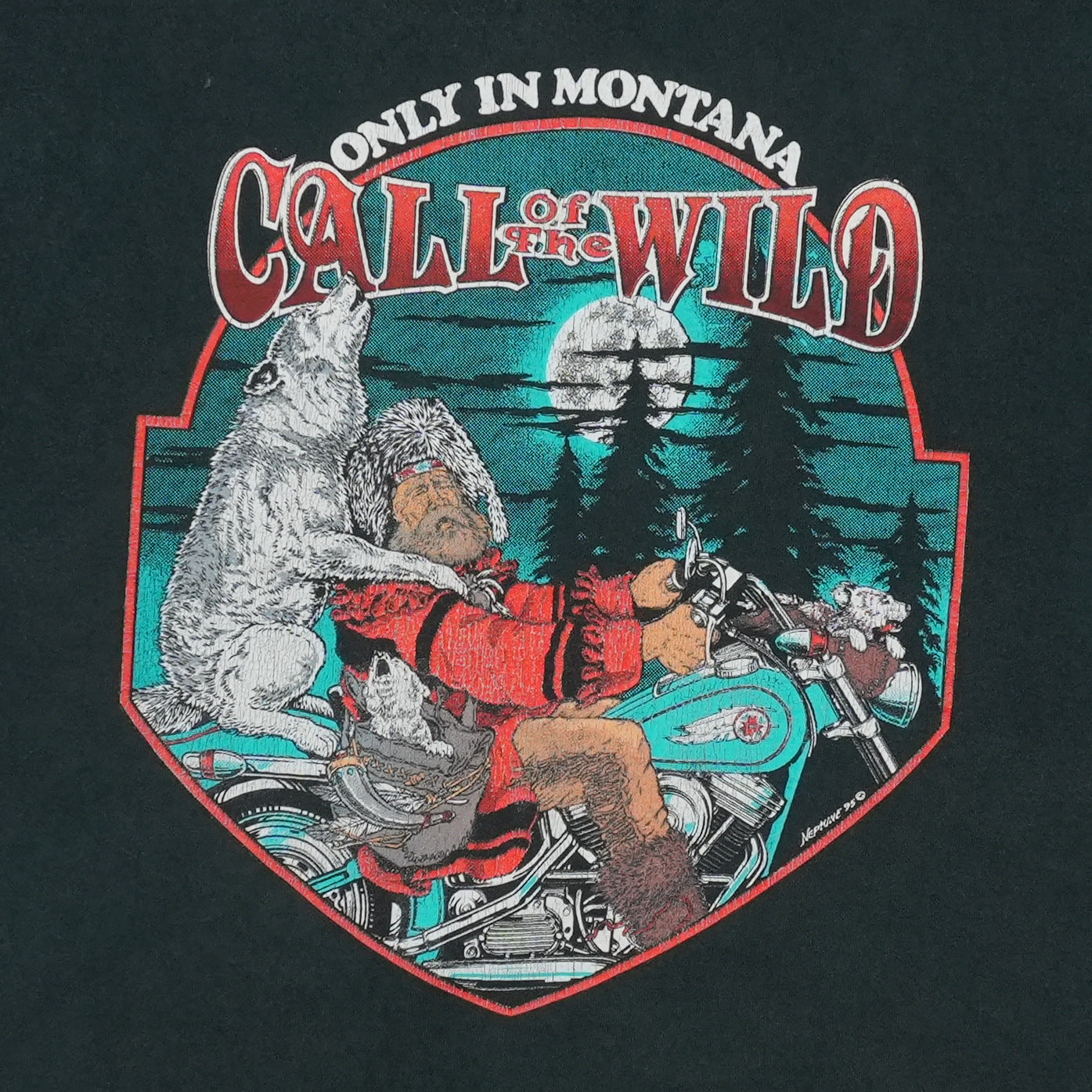 1995 Harley Davidson Call of the Wild Shirt