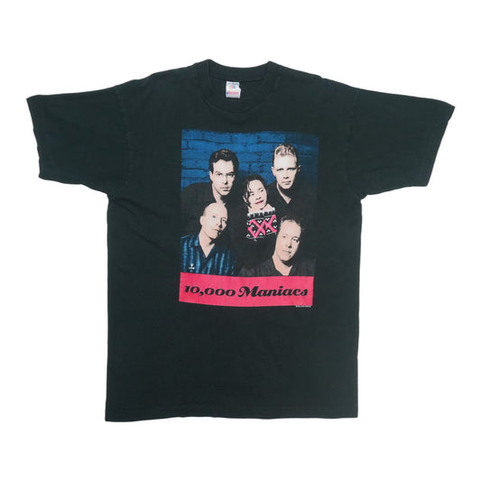 1992 10000 Maniacs Our Time In Eden Tour Shirt Front