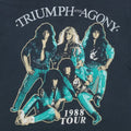 1988 Warlock Tour Shirt Back Graphic