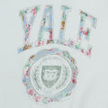1980s Yale University Floral Sweatshirt Front Graphic