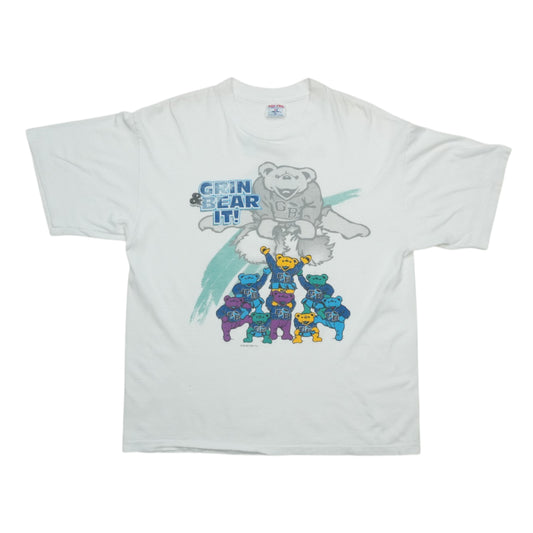 1996 Grateful Dead Dancing Bears Shirt Front