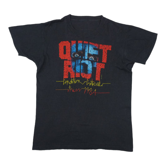 1984 Quiet Riot Condition Critical Tour Shirt Front