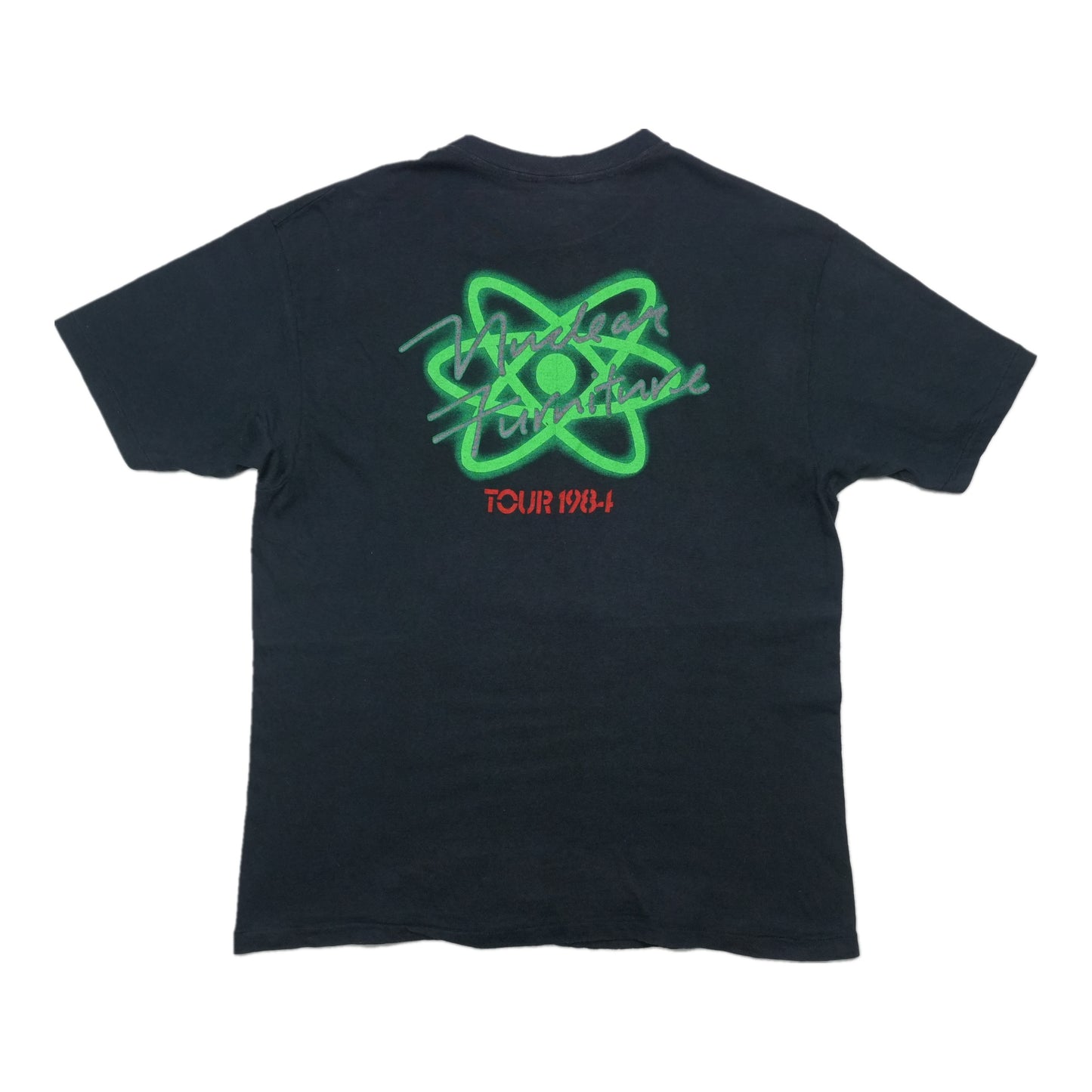 1984 Jefferson Starship Nuclear Furniture Tour Shirt Back