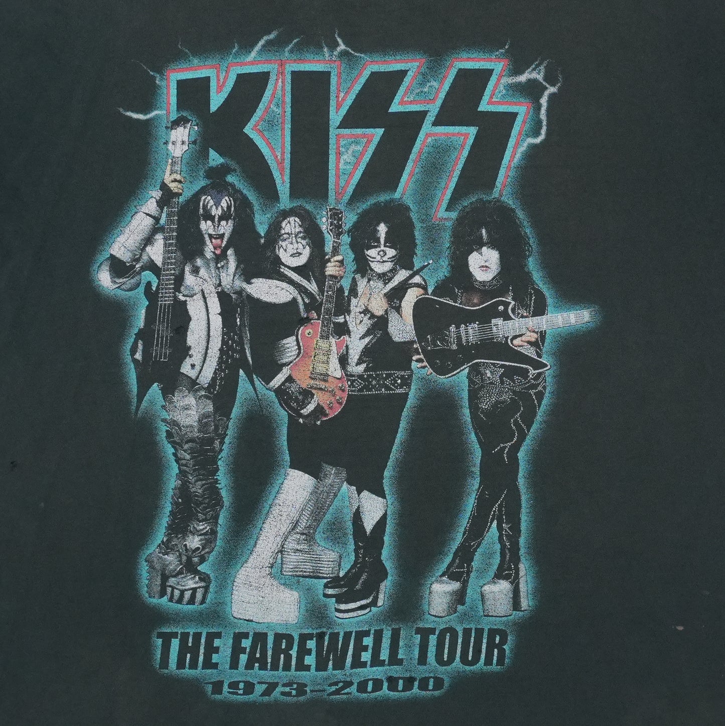 2000 KISS Farewell Tour Shirt Detail 4