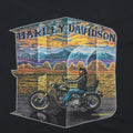 1994 Harley Davidson Rider Mountain Landscape ShirtFront Graphic
