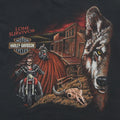 1990s Harley Davidson 800-FAT-HAWG ShirtFront Graphic