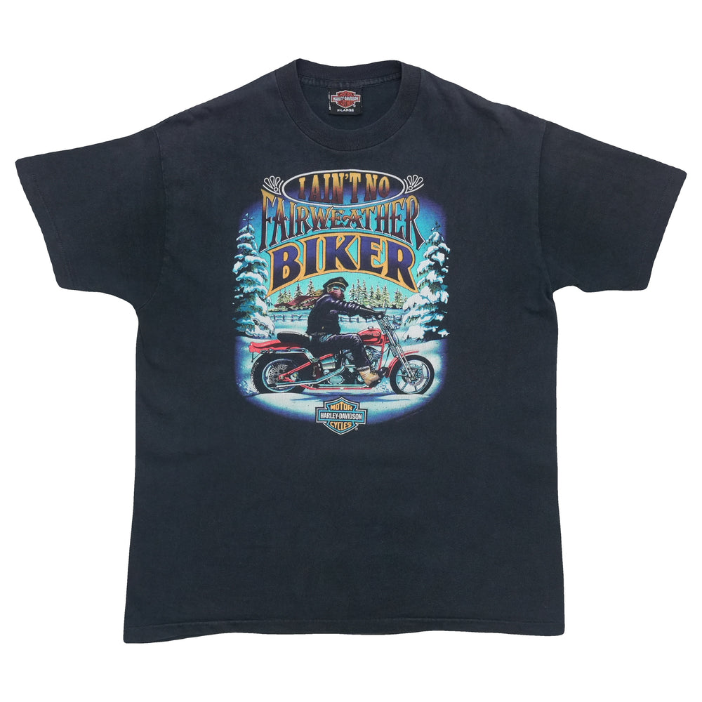 1990 Harley Davidson Fairweather Biker Shirt