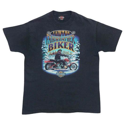 1990 Harley Davidson Fairweather Biker Shirt