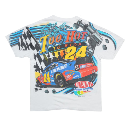 1990s Jeff Gordon Racing Like Wildfire AOP Shirt Back