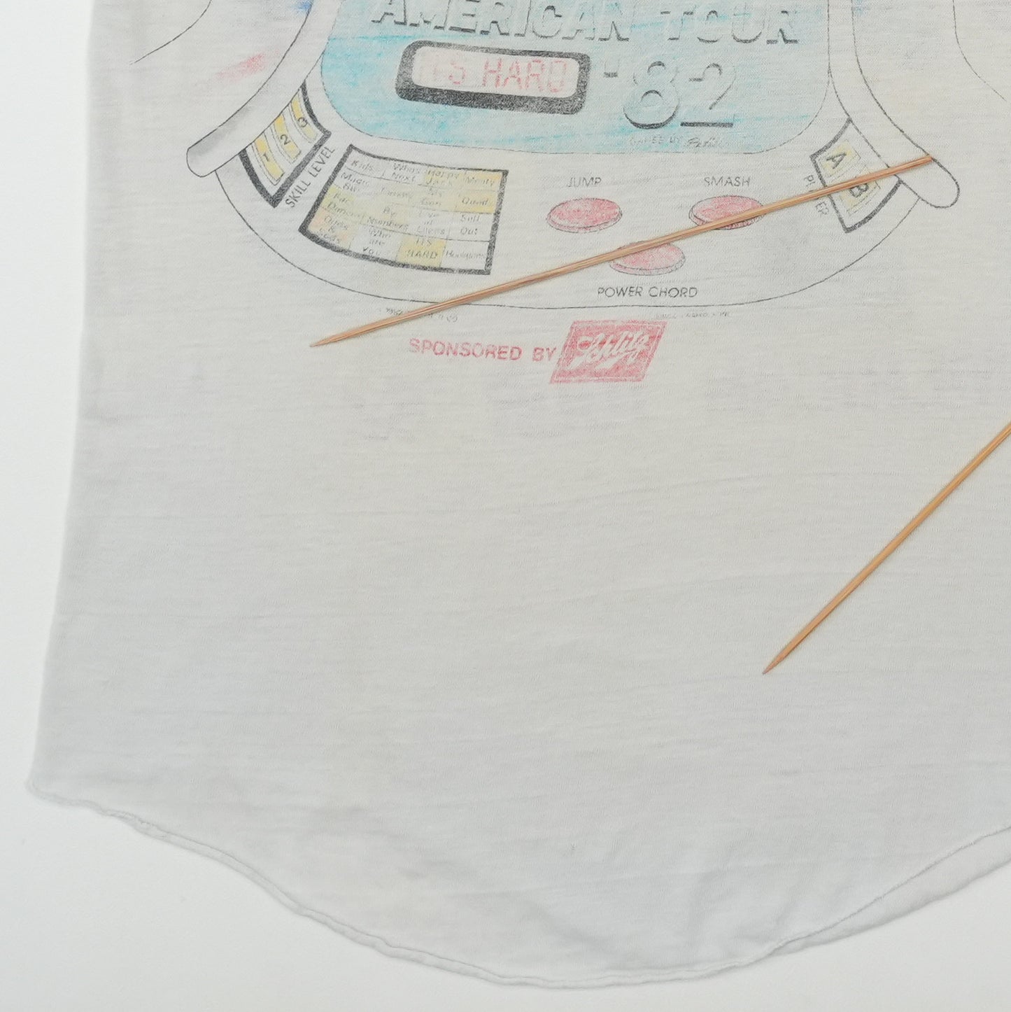 1982 The Who American Tour Raglan Shirt Detail 7