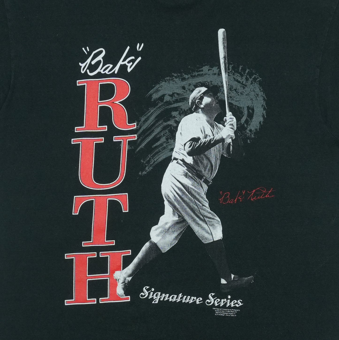 1994 Babe Ruth Signature Series Shirt Front Graphic