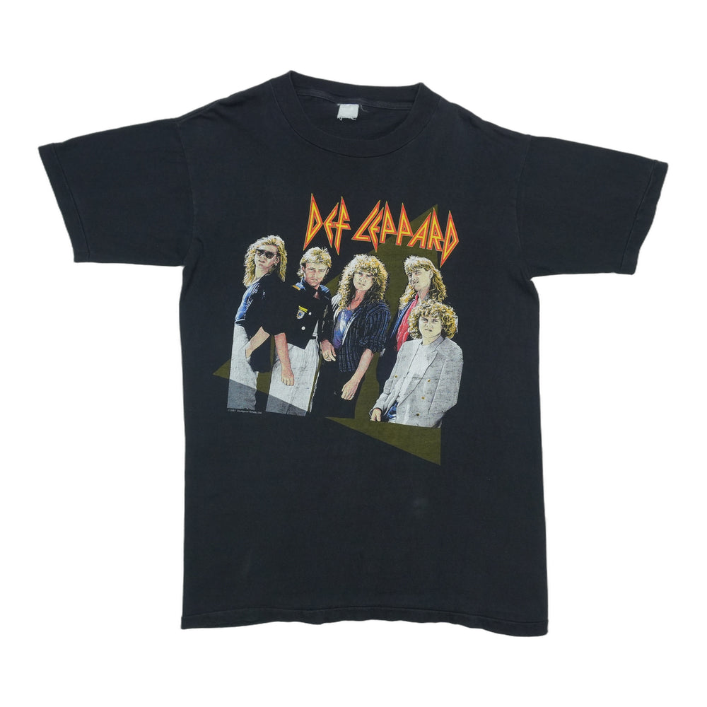 1987 Def Leppard Hysteria Shirt Front