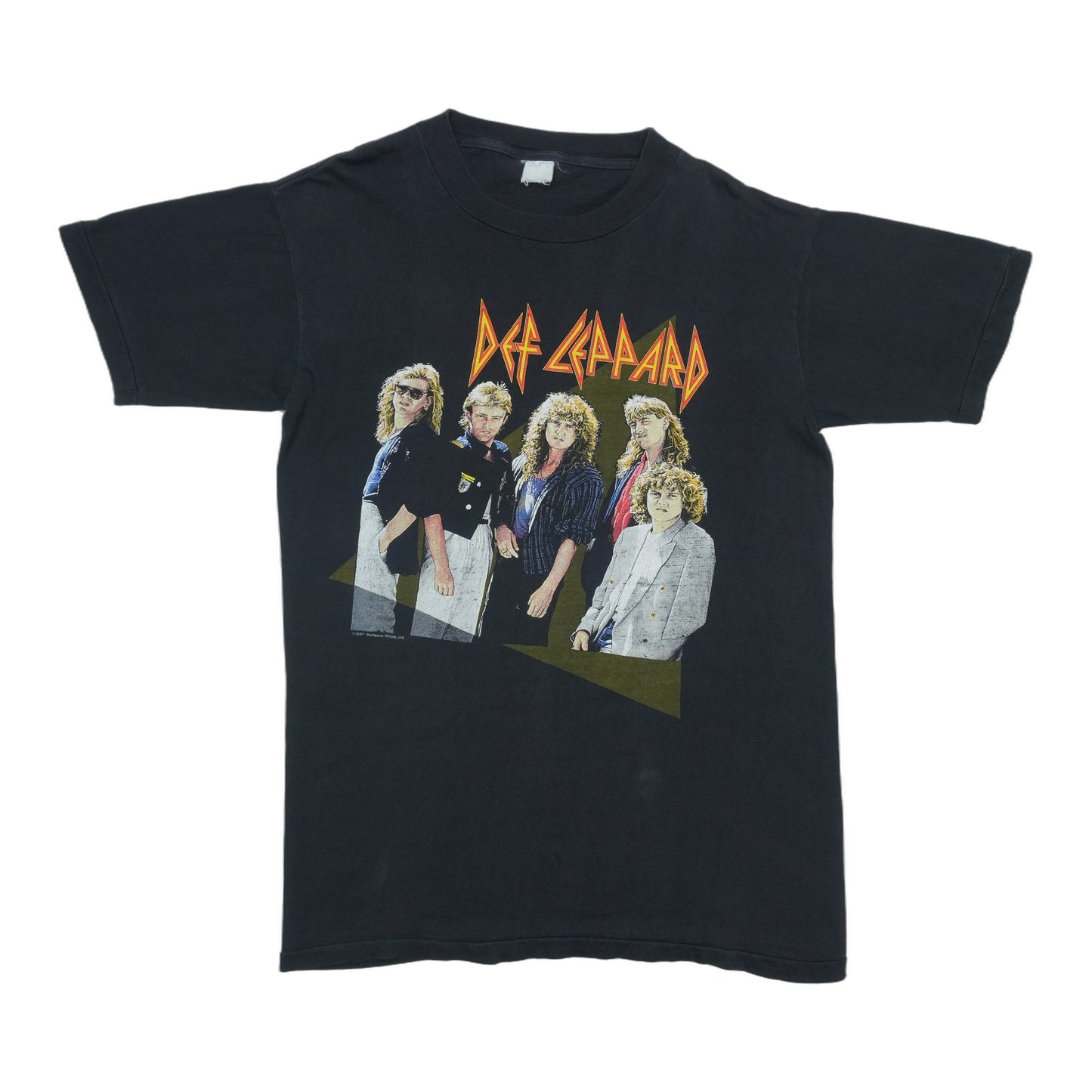 1987 Def Leppard Hysteria Shirt Front