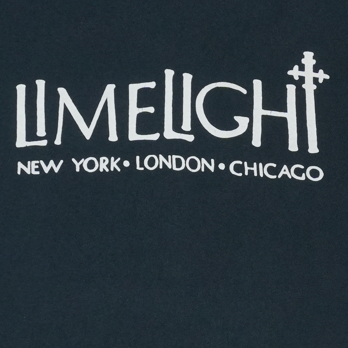 1980s Limelight Nightclub Shirt Detail 2
