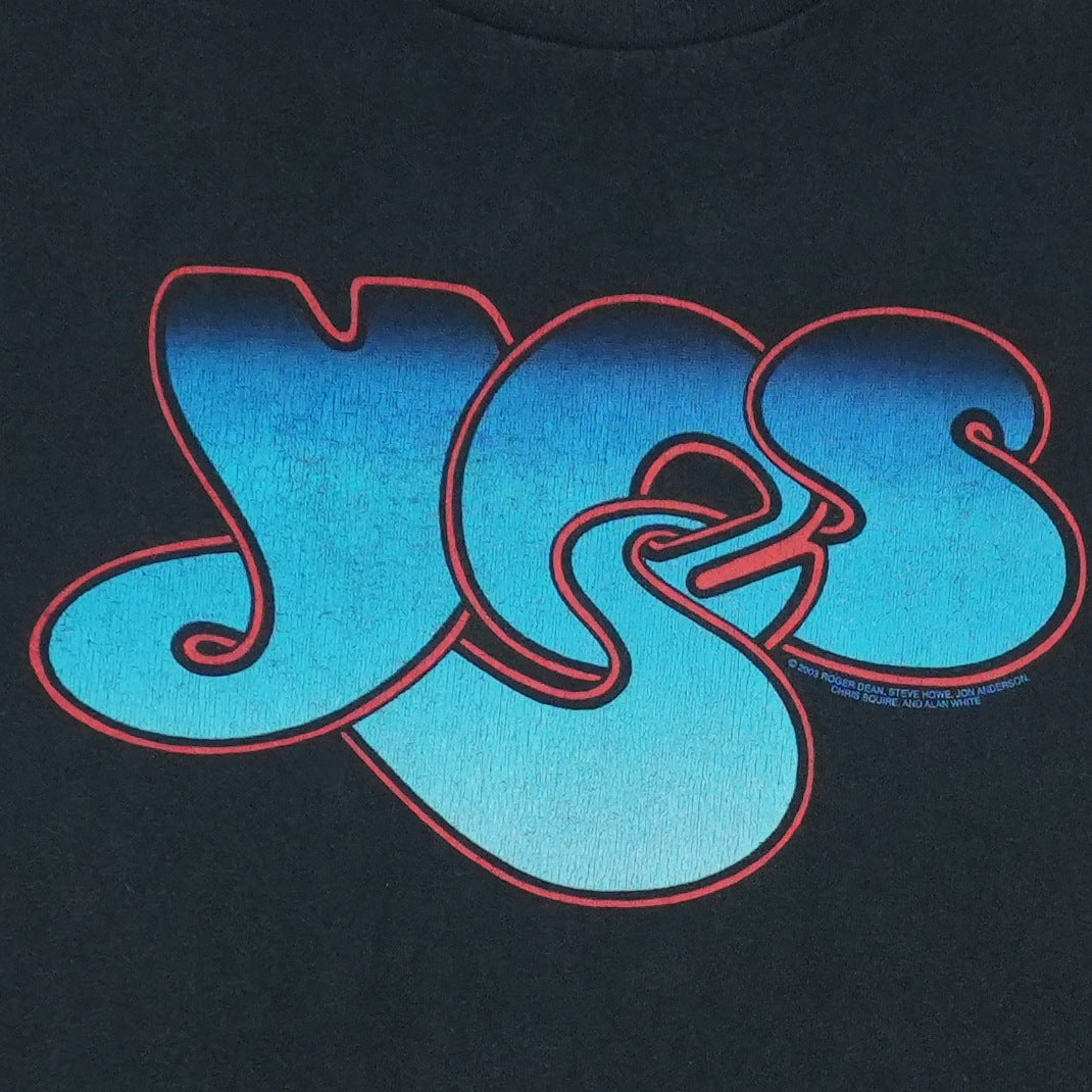 2003 Yes Shirt Front Graphic