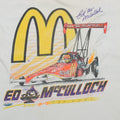1990s Ed McCulloch McDonalds NHRA Dragster Shirt Front Graphic