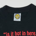 1990s Charles Manson Is It Hot In Here Shirt Tag
